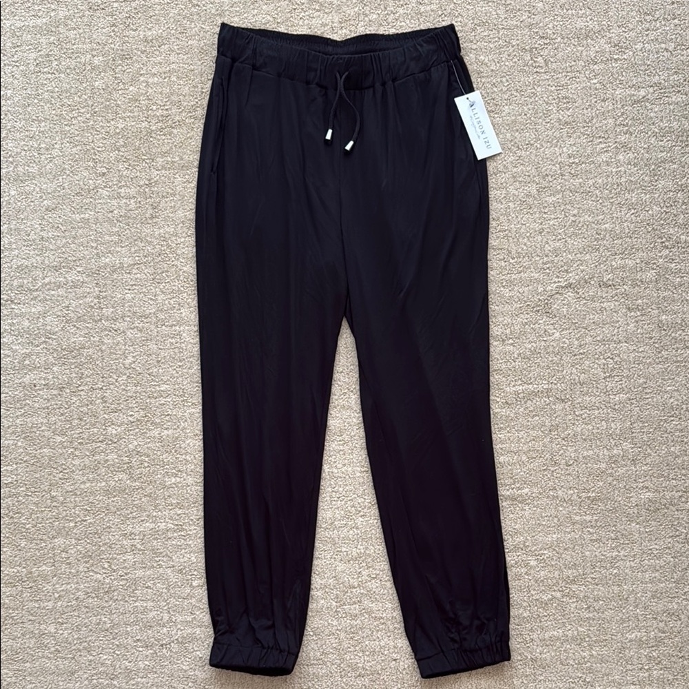 Allison Izu Sunrise Pant in Black, Size XS